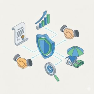 Formación profesional para agentes de seguros, ventas y gestión de riesgos.