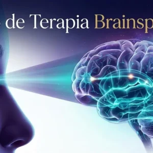 Ilustración de la conexión entre el ojo y el cerebro para el Curso de Terapia Brainspotting