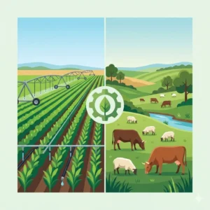 Formación profesional de Técnico Agropecuario en agricultura y ganadería sostenible.