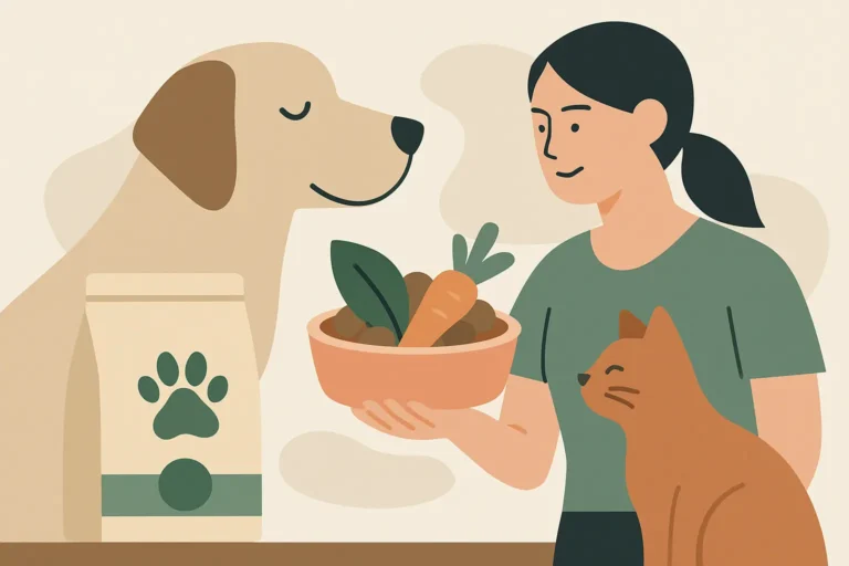 Nutrición funcional para mascotas, sin humo